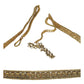 Antique Gold Finish Saree Belt, Waist / Belly Chain - Fancy Dress , Bollywood - SB2388 11R24