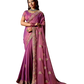 Dark Pink - Fancy Party Saree with Blouse Piece - UK stock - 24hr Dispatch - LTF904 07VV26