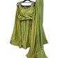 Light Green -  Dupion Silk Lehenga Set -  - Garba / Dandia , Mehndi / Sangeet / Weddings Size UK 12 (38" Bust) Adjustable to Size 14 - UK Stock - 24h Dispatch - AF2506 09TY25