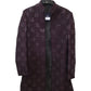 Wine / Black - Mens Kurta Set with Rich Long Jacket - UK Stock - 24h Dispatch - HHF2410 TV 0624