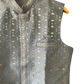 Silver / Light Grey - Mirror Work All Over Embroidered - Mens Indian Waistcoat - UK Stock - 24 hr Dispatch - KCS4782 03KP26