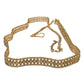 Antique Gold Finish Saree Belt, Waist / Belly Chain - Fancy Dress , Bollywood - SB2387 11R24
