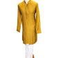 Haldi Yellow - Designer Mens Indian Kurta Set - Weddings / Walimas , Sangeet, Eid, Mehndi / Henna - HHF2414 09KR24