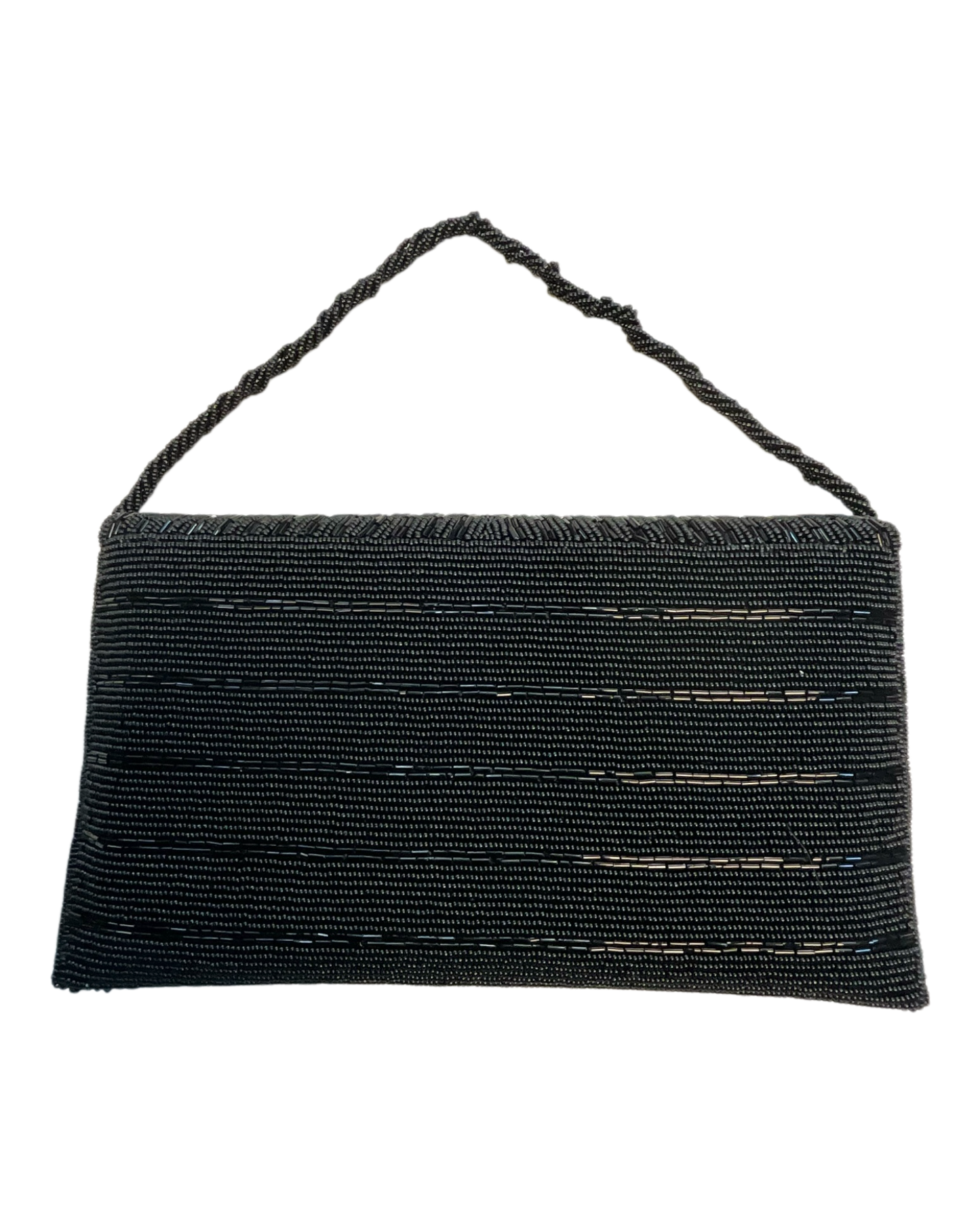 Black - Rich Hand Embroidered Clutch Bag / Handbag -Bollywood / Weddings - JF27 11KJ25