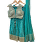 Size 12 / 38" Bust - Light Tuquoise - Ready Made Lehenga Set - UK Stock - 24h Dispatch - KTC250604 JY