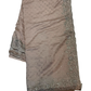 Peach - Designer Crepe Saree with Thread / Stone Work and Blouse Piece - UK stock - 24hr Dispatch - RS2512 RJ