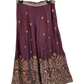 UK 12 / 38" - Wine - Designer Ladies Indian Short Top Palazzo Trousers Suit - UK Stock - 2/3 days delivery - VMK COBRA CY