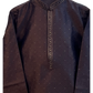Purple - Banarasi Handloom Brocade Mens Indian Kurta set with Trousers - UK Stock - Weddings / Walimas , Sangeet, Diwali, Eid, Mehndi / Henna - VEE2455 VR