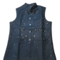 Navy Blue - Rich All Over Embroidered - Mens Indian Waistcoat - UK Stock - 24 hr Dispatch - KCS4088 06VV26