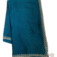 Turquoise Blue - Rich Saree with Stone Work and Blouse Piece - UK stock - 24hr Dispatch - RS2514 VC