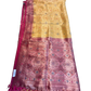 Haldi / Yellow - Rich Brocade Traditional Handloom Saree with Blouse Piece - UK stock - 24hr Dispatch - SP2627 TV