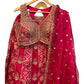 Size 12 / 38" Bust - Fuchsia Magenta Pink - Ready Made Short Top Lehenga Set - UK Stock - 24h Dispatch - SC1655 09HP25