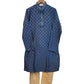 Cobalt Blue - Quality Mens Indian Kurta set - UK Stock - Weddings / Walimas , Sangeet, Diwali, Eid, Mehndi / Henna - NAD25718 VY