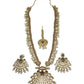 Gold & Stone - Gold Finish Long Necklace set - Bollywood - Weddings - AE2418 11VK24
