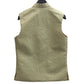 Sage Green - Rich Lucknowi Sequins Mens Waistcoat - Bollywood - KCS4013 VH 0324