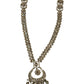 Antique Gold & Stones - Antique Gold Finish Long Necklace set - Bollywood - Weddings - AVON8015 11VY24