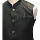 Racing / Bottle Green - Rich Suiting Material Mens Indian Waistcoat - Amazing Fit - Great Quality - YD2418 KC 0824