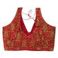 Red - Fully Embroidered Saree / Lehenga Blouse - With Cups - Margin to loosen - UK Stock - AF2505 KV 1224