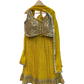 SALE! SALE! Size 14 - Yellow Ready Made Lehnga Set - Haldi / Mehndi / Weddings - UK Stock - 24h Dispatch - PC2602 XX