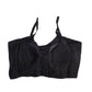 Black - Spaghetti Strap Gaji Silk Saree blouse - 38" Bust - UK 12 - Back Fasten - AF2402 A 0324