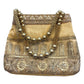 Gold - Silky Bollywood HandBag - GJ22 10Pp24
