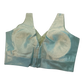 Size 38" / UK 12 - Mint Green - Silky Saree blouse with cups,  Sleeveless - UK Stock - Quick Delivery - RNK - R722A-KY