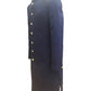 Navy Blue - Classic Self Brocade Sherwani with Gold Buttons -  BS786 JP 0823