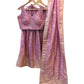 Size 14 / 40" Bust - Pink Ready Made Lehenga Set - UK Stock - 24h Dispatch - KTC250160  JK 0125