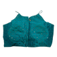 36" / UK 10 - Jade Green - Mirror Work Strap Saree Blouse with cups - UK Stock - Quick Delivery - RNK - R778 -KY