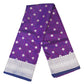 Purple - Traditional Handloom Banarasi Sari / Saree - with Blouse Piece - SN2405 11TP24