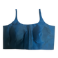38" / UK 12 - Teal - Silky Designer Saree blouse with cups,  Sleeveless - UK Stock - Quick Delivery - RNK - R651-H
