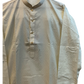 Cream / Ivory - Soft Cotton Self Woven Mens Kurta Set - Perfect under a Waistcoat - Sangeet Mehendi Haldi - KCS1263 03KJ26
