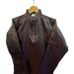 Dark Purple - Handloom Brocade Mens Indian Kurta set - UK Stock - Weddings / Walimas , Sangeet, Diwali, Eid, Mehndi / Henna - NAD25707 KA