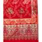 Red - Soft Art Wool Handloom Woven Shawl - (P350) 11KY24 NTC2414 RED2