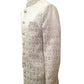 Gold - Classic Self Brocade Sherwani with Gold Buttons -  BS786 JP 0823