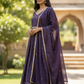 Size 14 / 40" Bust - Purple Lehenga Set - Back Fasten Blouse - UK Stock - 24h Dispatch - DCB2511 VV