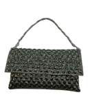 Dark Grey - Rich Hand Embroidered Clutch Bag / Handbag -Bollywood / Weddings - TBZ02 11KJ25