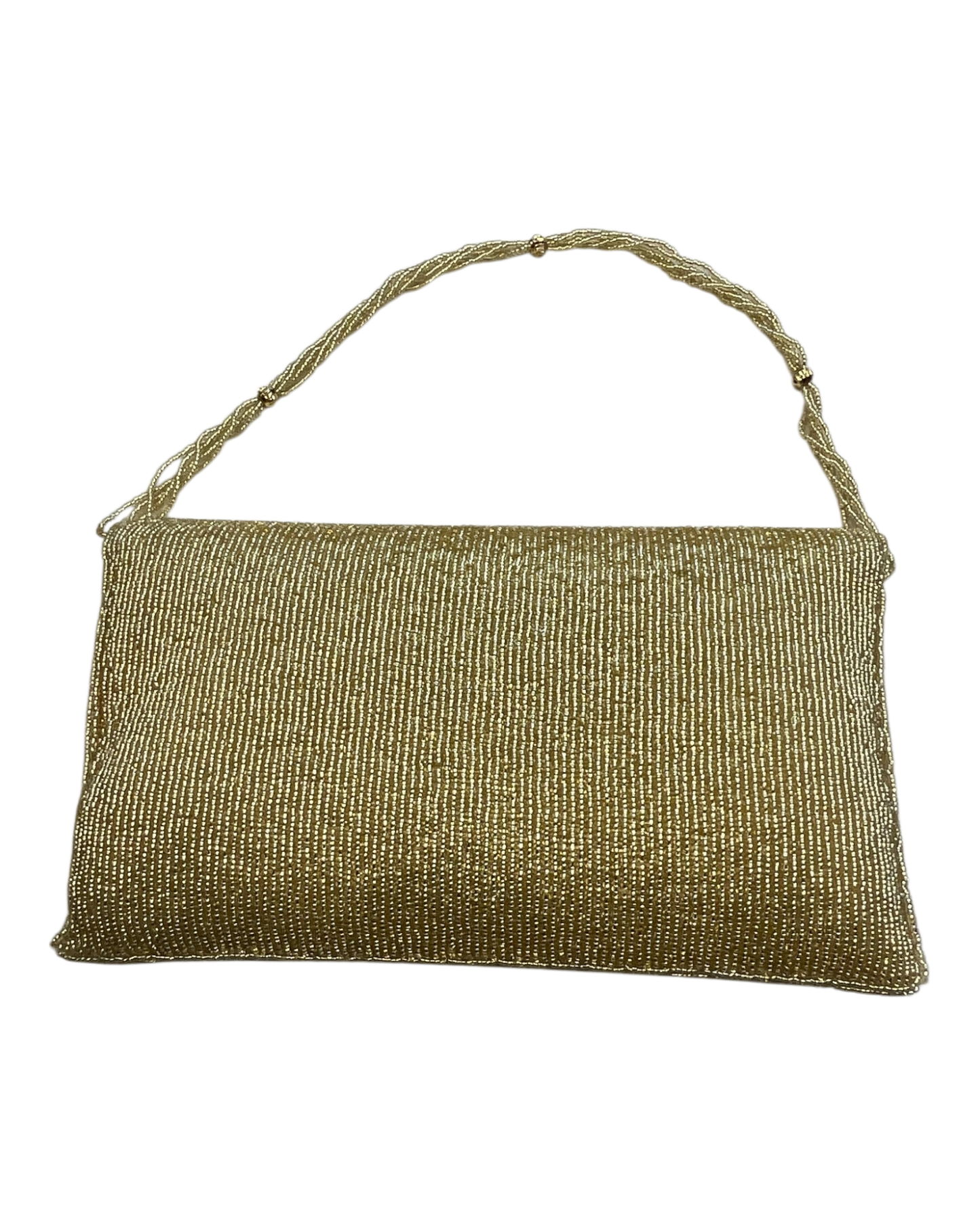 Gold - Rich Hand Embroidered Clutch Bag / Handbag -Bollywood / Weddings - TBZ02 11KJ25