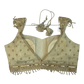 Size 12 / 38" Bust - Cream / Light Gold - Ready Made Lehenga Set - UK Stock - 24h Dispatch - SC1533 09AA25