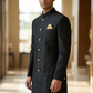 Size 48” - Mens Classic Sherwani set , Black - Weddings - UK stock - F1810JY