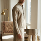 Champagne - Silky -  Mens Indian Kurta set - Weddings / Walimas , Sangeet, Eid, Mehndi / Henna - NAD2511 01KJ25