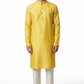 Haldi Yellow - Fantastic Mens Indian Kurta set - Weddings / Walimas , Sangeet, Eid, Mehndi / Henna - NAD2505 01KP25