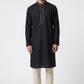 Black - Fantastic Mens Indian Kurta set - Weddings / Walimas , Sangeet, Eid, Mehndi / Henna - NAD2502 01KP25