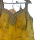 Size 18 (44") - Haldi Yellow - Designer Ladies Medium Length Sleeveless Top Palazzo Trousers Suit - VMK Varuna RA