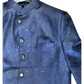 Royal Navy Blue - Classic Banarasi Handloom Brocade Sherwani with quality Buttons -  BS788 08JC25