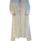 XS to XXXL - White - Lucknowi Cotton Ladies Salwar Kameez / Punjabi Suit with Chiffon Dupatta - Funeral  / Church ARV2176 KC