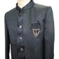 Teal Blue - PREMIUM Slim Fit Mens BandhGala / Prince / Chinese Collar Open Jacket with inside Waistcoat- Fantastic Fit - CS2510 JP 0625