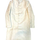 Off White /  Cream - Classic Self Brocade Sherwani with Fancy Buttons -  VNS-SHR16 10TA25