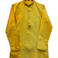 Haldi Yellow - Banarasi Handloom Brocade Mens Indian Kurta set - UK Stock - Weddings / Walimas , Sangeet, Diwali, Eid, Mehndi / Henna - VEE2533 KC