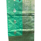 Mint Green - Handloom  - Cotton Silky Banarasi Saree with Blouse Piece - RP84005 10KP25